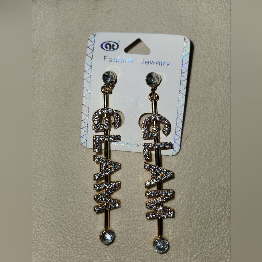 Glam Gold Earrings